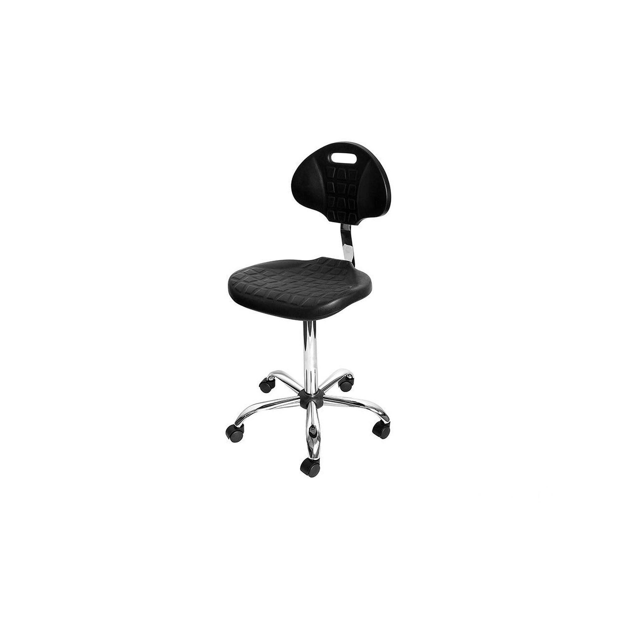 ESD-Laborstuhl SOLO 20E aus Polyurethan, Sitzhöhe 420 bis 550 mm - Reeco RE-SOLO20E