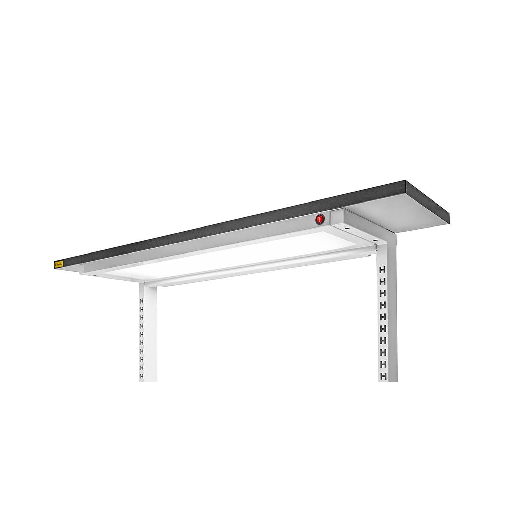ESD-LED-Leuchte 750 mm zur Untermontage am Oberregalboden - Reeco RF-017D-0750-9003