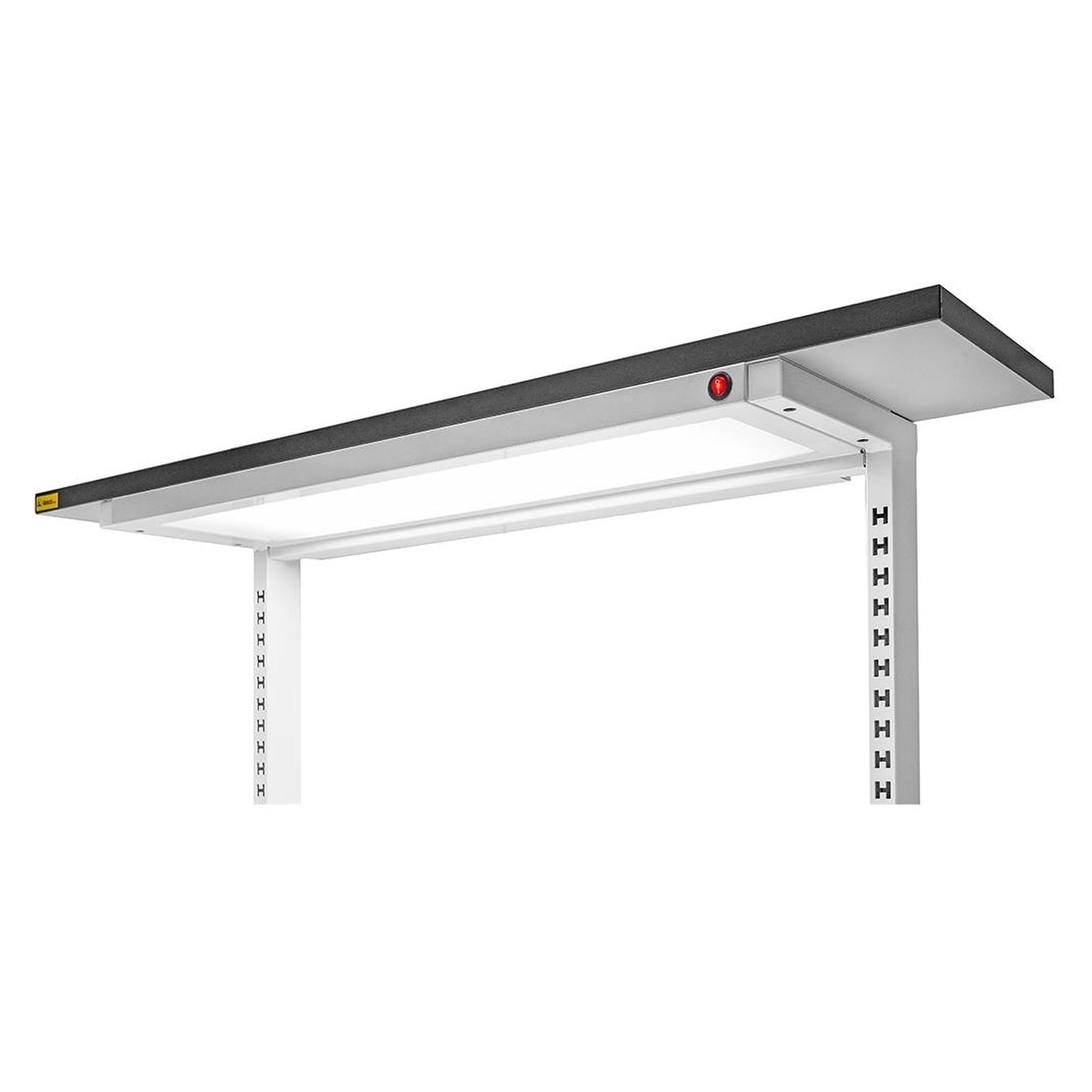 ESD-LED-Leuchte 750 mm zur Untermontage am Oberregalboden - Reeco RF-017D-0750-9003