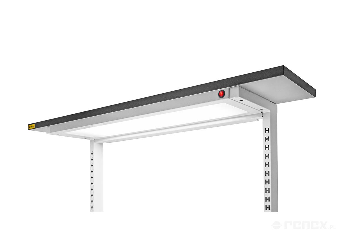 ESD-LED-Leuchte 900 mm zur Untermontage am Oberregalboden - Reeco RF-017D-0900-9003