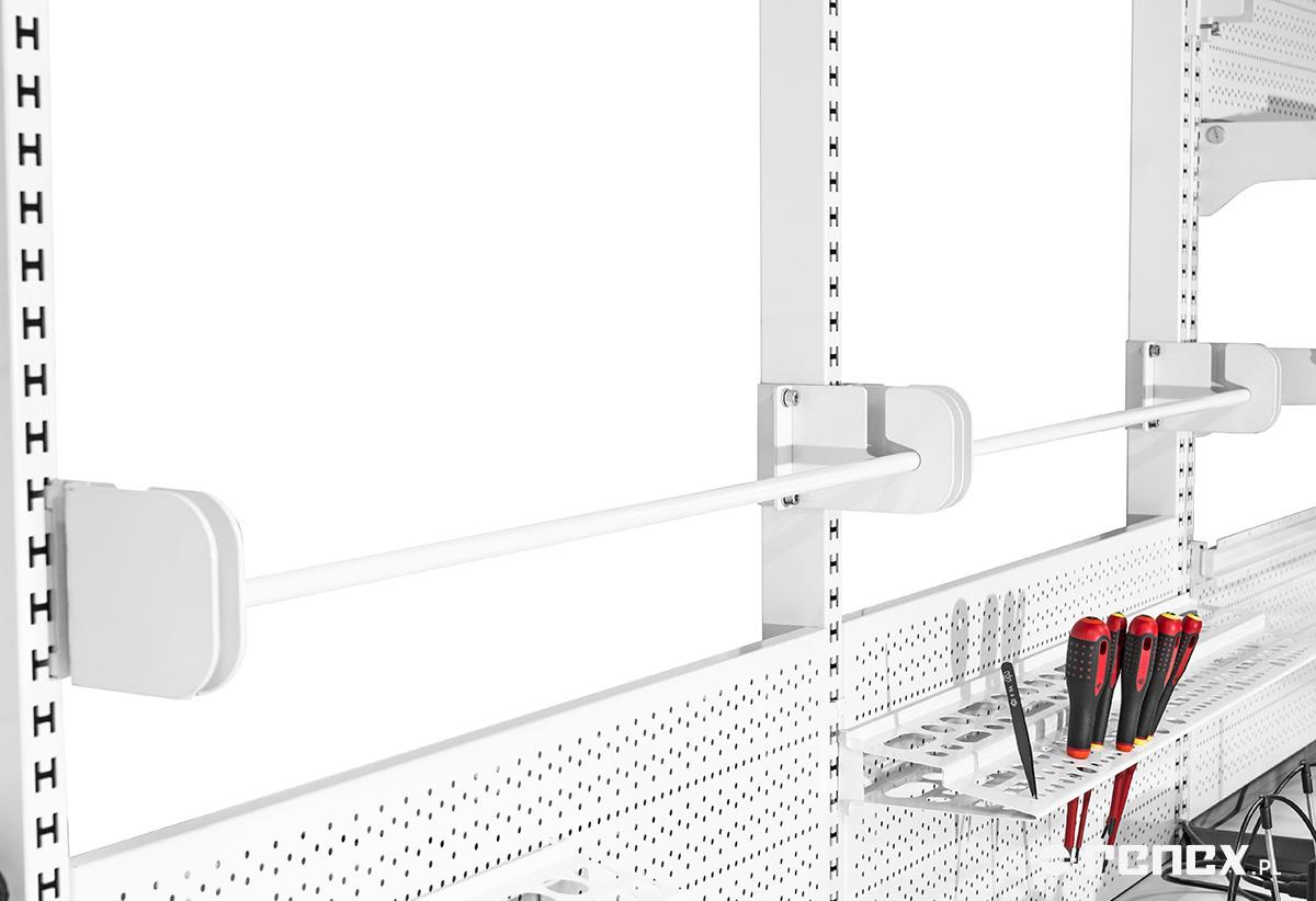 ESD-Spulenhalter doppelt, 2 x 900 mm, für Spulen bis 15 mm Kerndurchmesser - Reeco RF-025-SH-2900-9003