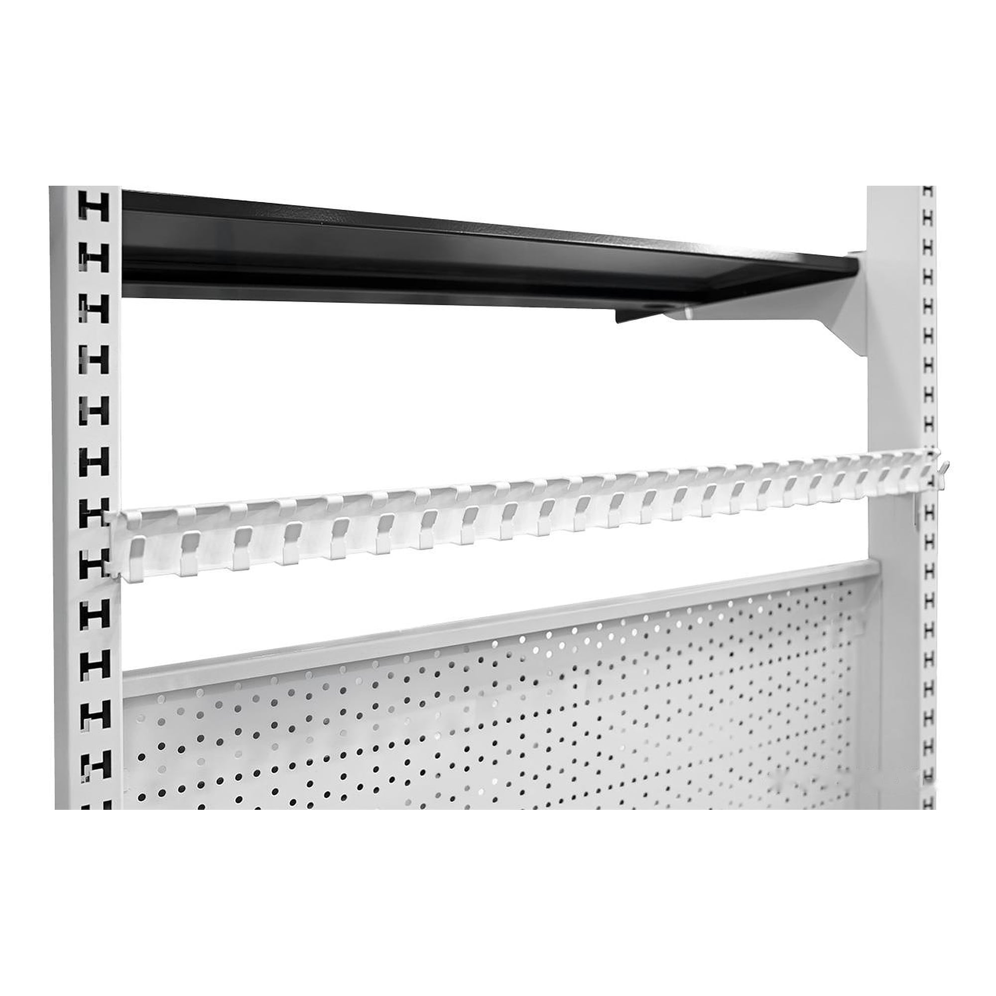 ESD-Kabelkanal horizontal, 750 mm, neue Ausführung - Reeco RF-026H-0751-9003