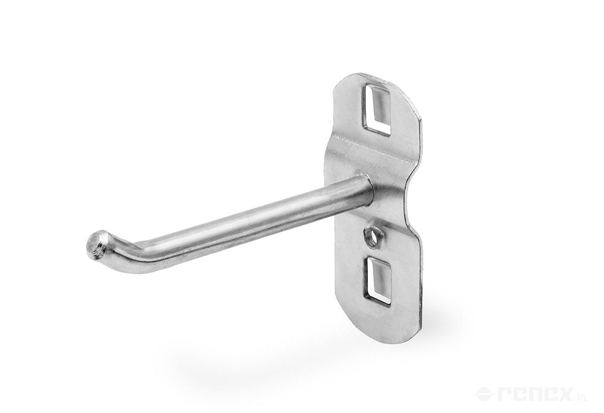 Einfachhaken 85 mm für Lochplatte, 5 Stück - Reeco RF-038-HP-84-097