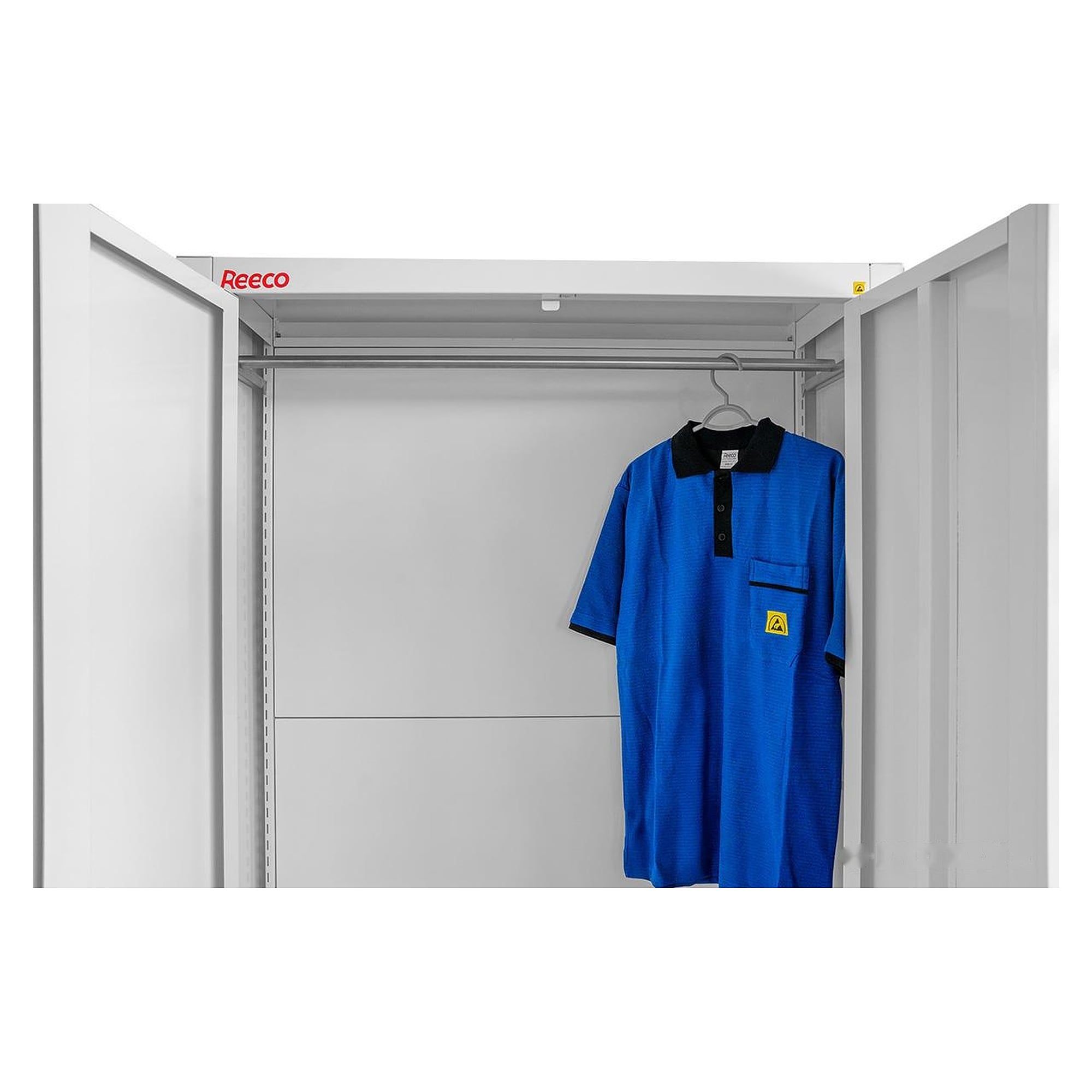 Kleiderstange mit Halterungen für ESD-Schrank - Reeco RP-SP1000X500