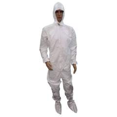 Cleanroom overall, white, size S