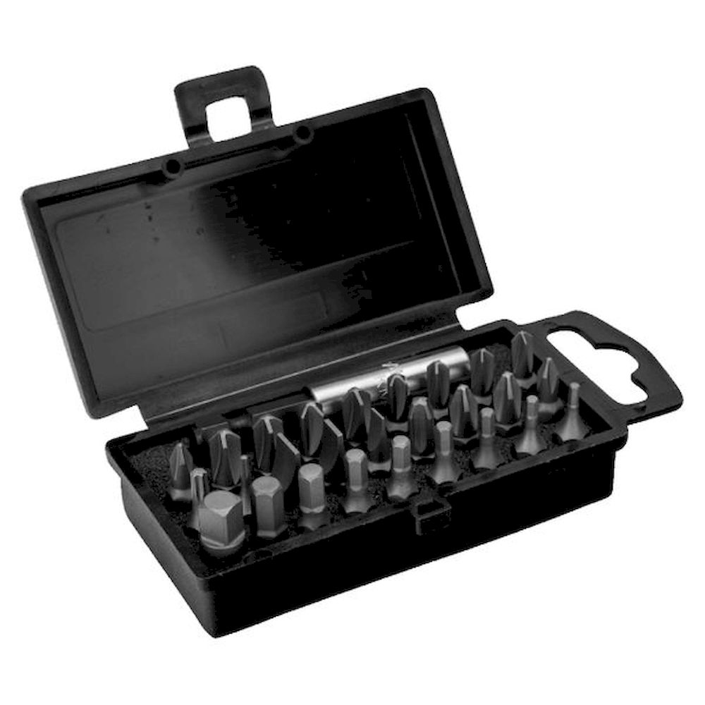 Bahco 59/S28-4. 1/4" Bit-Satz für Schrauben,26 Stück