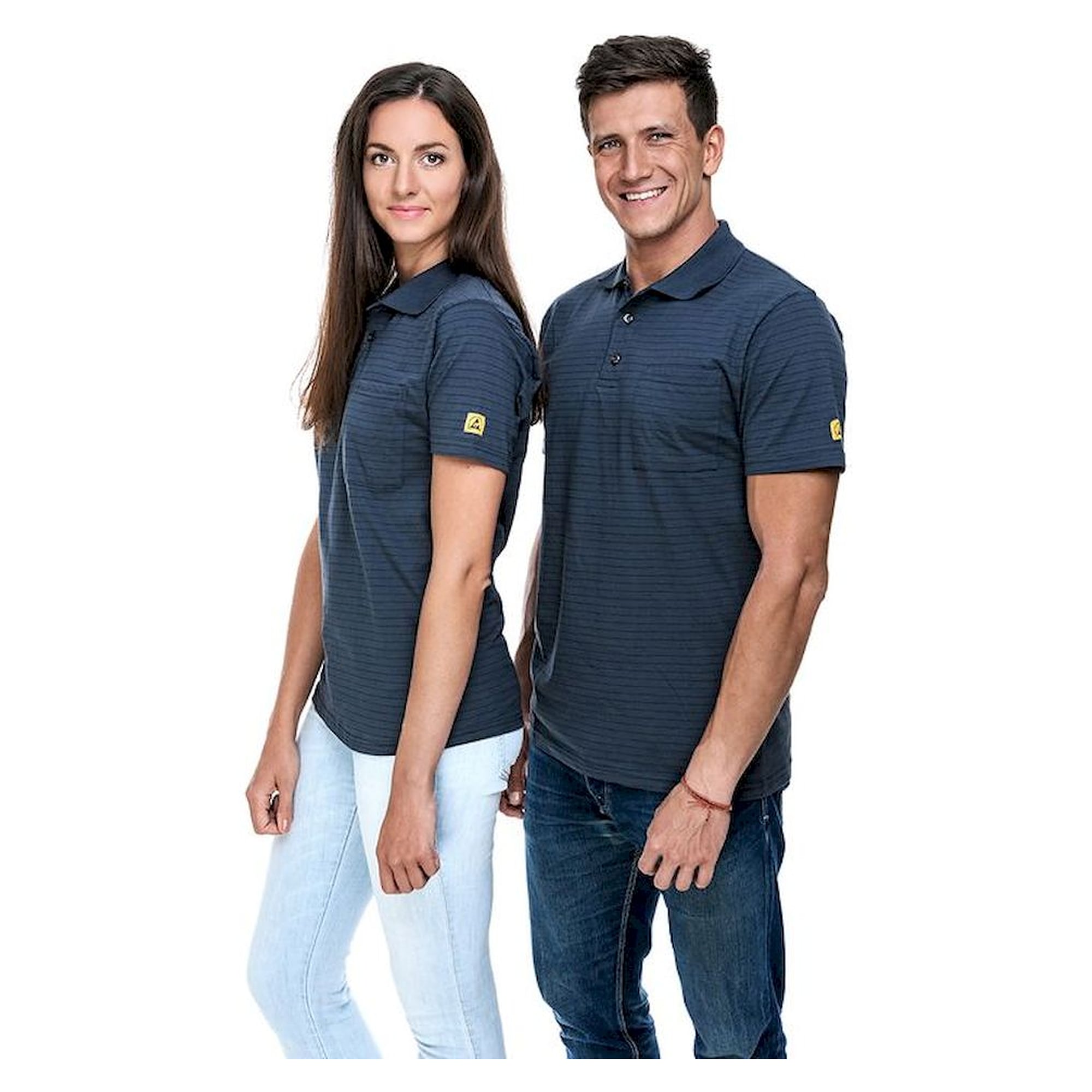 Safeguard SG-PS-DG-150-K30-PRO-XS. ESD Poloshirt dark grey 150g/m2, XS