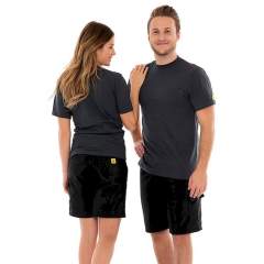Safeguard SG-HO-SCH-128-K-M. ESD trousers short black, 128 g/m2, M