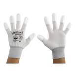 Safeguard SG-HS-WE-NY-L-SG-WHITE-JNW-202-XXL. ESD glove white/light grey, coated fingertips, XXL