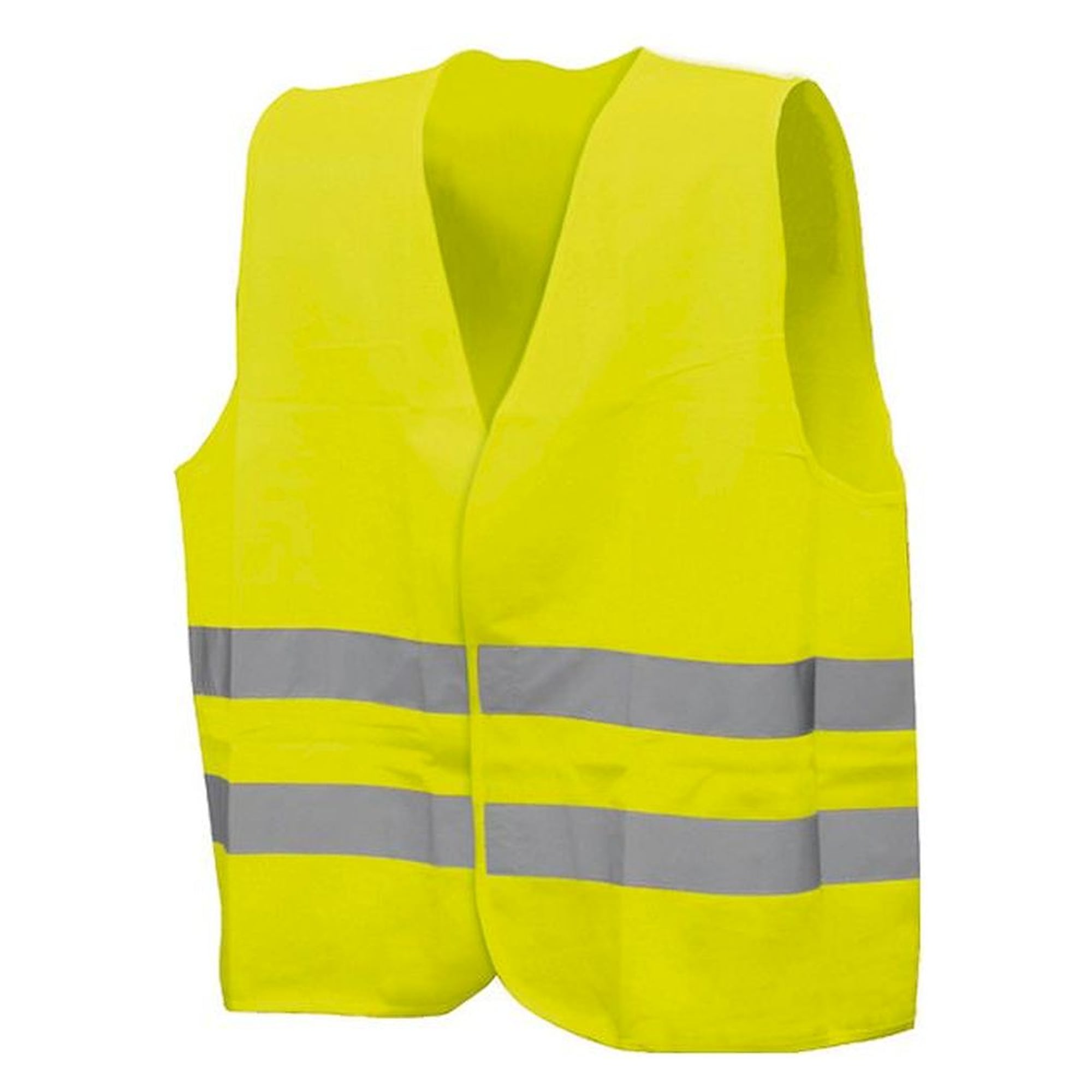 Safeguard SG-WE-GB-PVC-4XL/5XL/XXL/3XL. ESD warning vest, neon yellow, size 3 (2XL–5XL)
