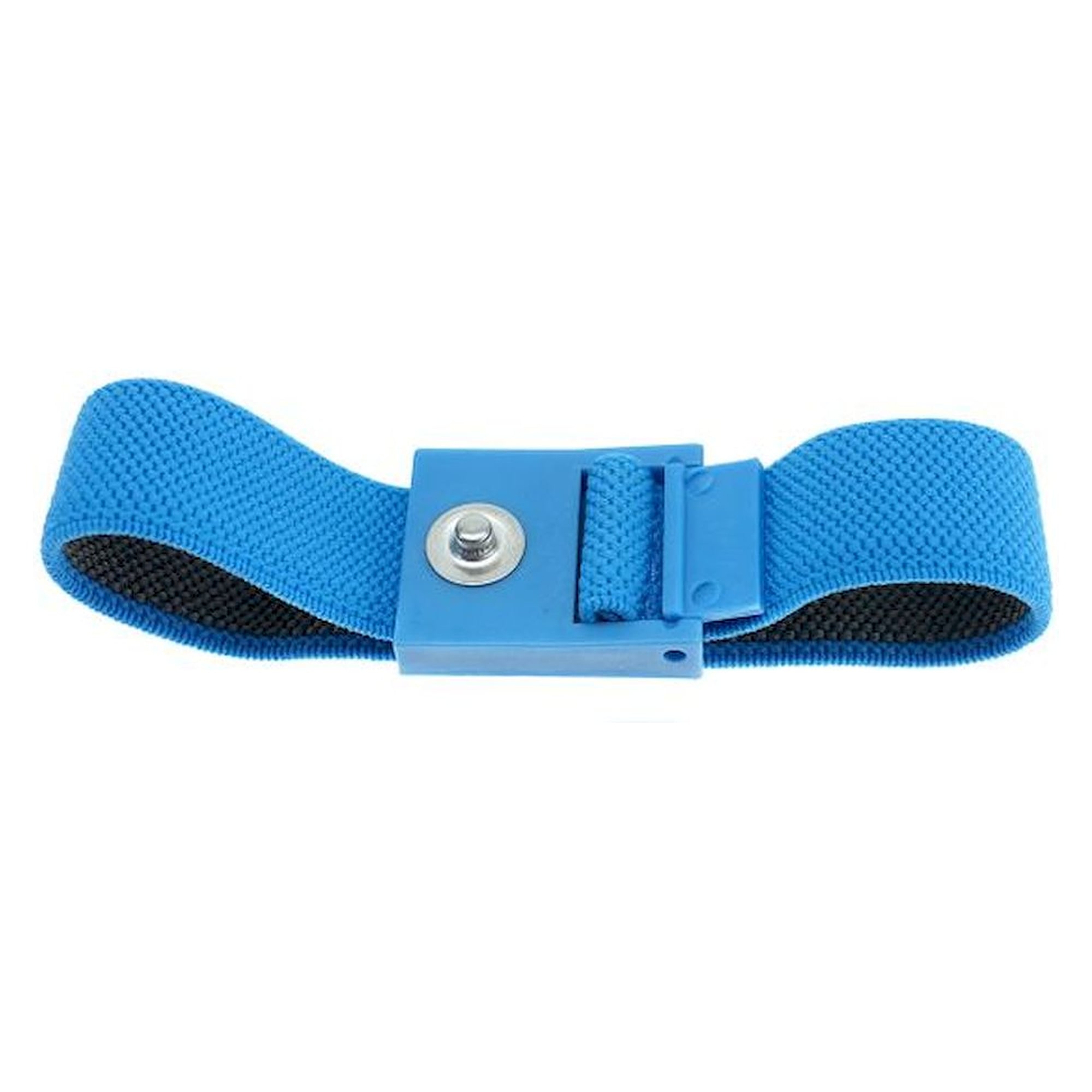 ESD-Armband hellblau, 3 mm Druckknopf