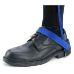 Safeguard SG-FB-BL-KLETT. ESD heel strap with velcro, blue/blue