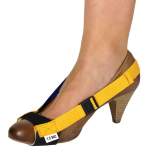 Safeguard SG-FB-GE-CLIP. ESD heel strap with clip closure, adjustable, yellow