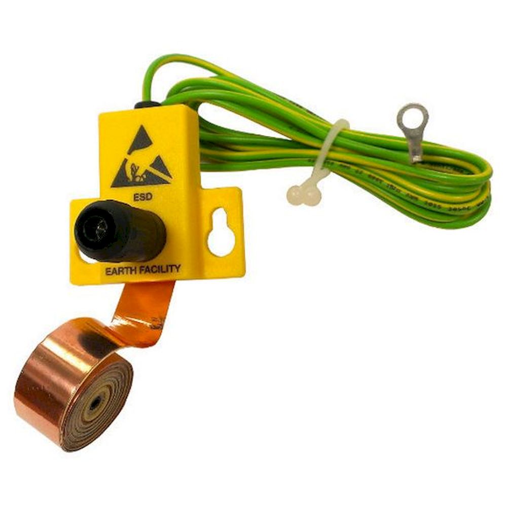 ESD Erdungsset mit Kupferband, L=1 m