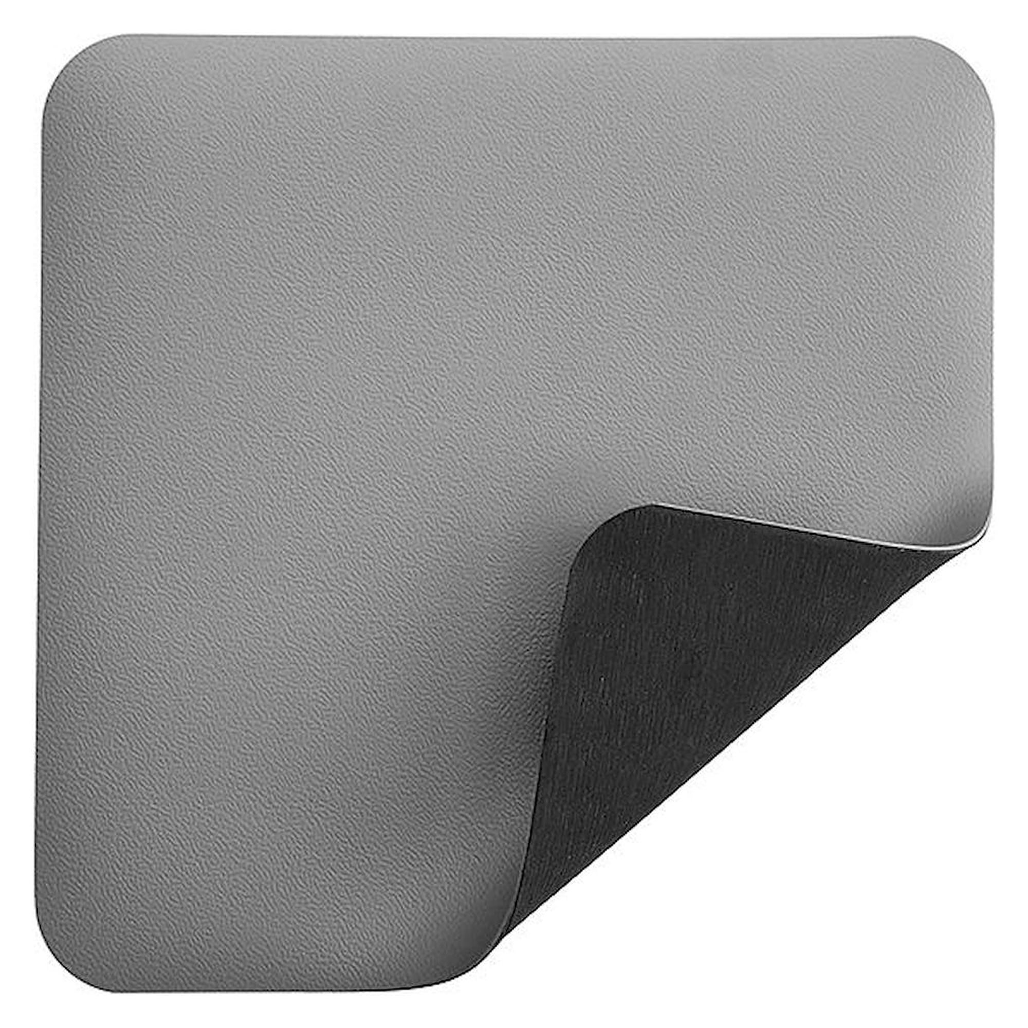 ESD Tischmatte Premium, grau, 600x900x2 mm, 2x 10mm Druckknopf