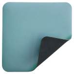 Safeguard SG-TM-HB-GL-2DK-1200X600X2. ESD table mat Premium, light blue, 600x1200x2 mm, 2x 10mm push button