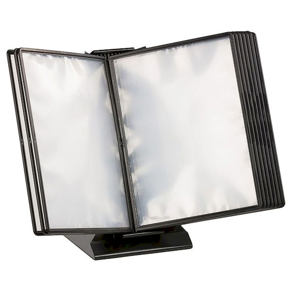 Wandhalter mit 50 DIN A4 ESD-Schwenktafeln