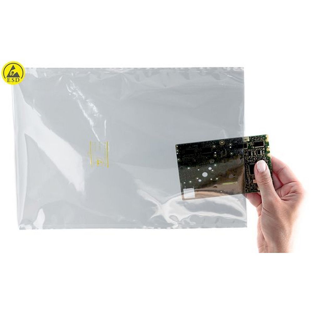 Safeguard SG-ABE-ME-ABS-76MI-660X508. ESD-Abschirmbeutel METAL-IN, 508x660 mm, 76nm, 100 Stück