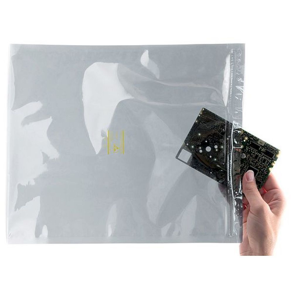 Safeguard SG-ABEZ-ME-ABS-76MI-457X457. ESD-Abschirmbeutel METAL-IN, 457x457 mm, mit Zip-Verschluss, 76nm, 100 Stück