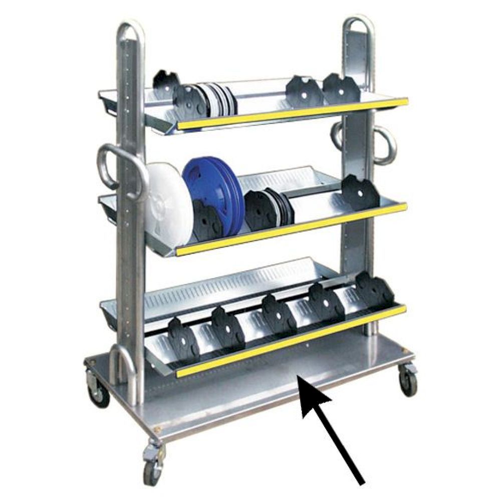 Bodenplatte für SMD-Spulenständer Chariotte, 600x1130 mm