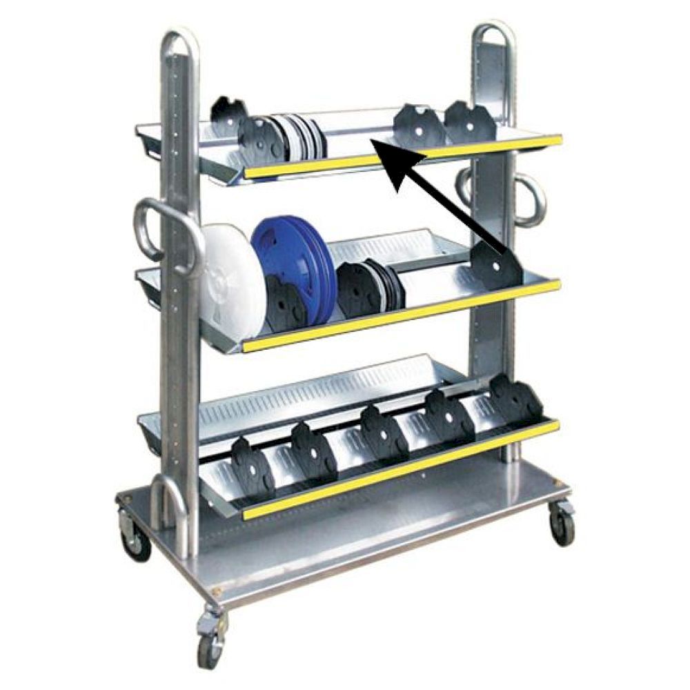 Doppelschalen für SMD-Spulenständer Chariotte, 630 mm