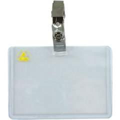 Safeguard WL45977. ESD identification bag with clip, landscape format