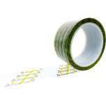 Safeguard SG-KB-TPGE-48X36M. ESD adhesive tape, transparent/yellow, 48mmx36m, with ESD warning symbol