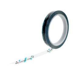 Safeguard SG-KB-TPHB-12X66M. ESD adhesive tape, transparent/light blue, 12mmx66m, with ESD warning symbol