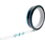 Safeguard SG-KB-TPHB-18X66M. ESD adhesive tape, transparent/light blue, 18mmx66m, with ESD warning symbol