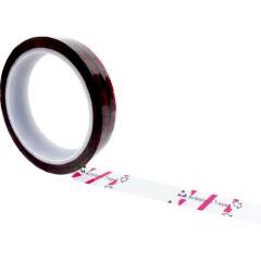 Safeguard SG-KB-TPRO-18X36M. ESD adhesive tape, transparent/red, 18mmx36m, with ESD warning symbol