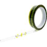 Safeguard SG-KB-TPGE-24X36M. ESD adhesive tape, transparent/yellow, 24mmx36m, with ESD warning symbol