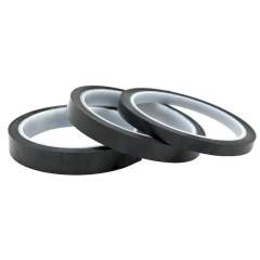 SafeGuard ESDESD Kapton/Polyimide tape black, 10 mm / 33 m