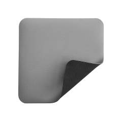 Safeguard SG-TM-GR-GL-2DK-800X1200X2. ESD table mat Premium, grey, 1200x800x2 mm, 2x 10mm push button