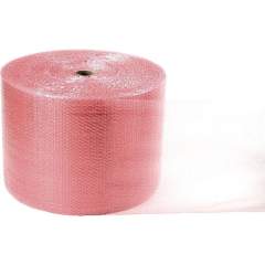 ESD-Luftpolsterfolie rosa ableitend, Breite 1000 mm, 150 m Rolle