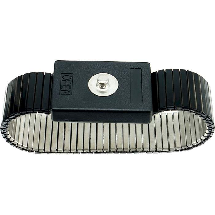 Buy Safeguard SG-AB-3DK-SCH. ESD bracelet metal, 3mm push button:...