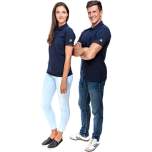 Safeguard SG-PS-MB-150-K30-PRO-M. ESD polo shirt navy blue 150g/m2, M