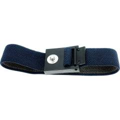 Safeguard SG-AB-3DK-DB-220MM. ESD wrist strap dark blue, 3 mm snap fastener, 220 mm