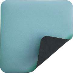 Safeguard SG-TM-BL-GL-2DK-600X600X2. ESD table mat Premium, blue, 600x600x2 mm, 2x 10mm push button