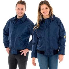 Safeguard SG-WJ-MB-130-L-M. ESD winter jacket navy blue, 130g/m2, M