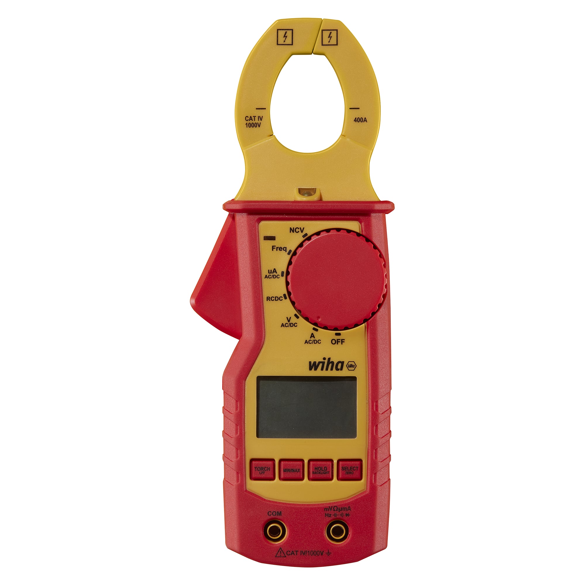 Strommesszange 1.000 V AC, CAT IV, True RMS, eMobility-geeignet - Wiha 45219