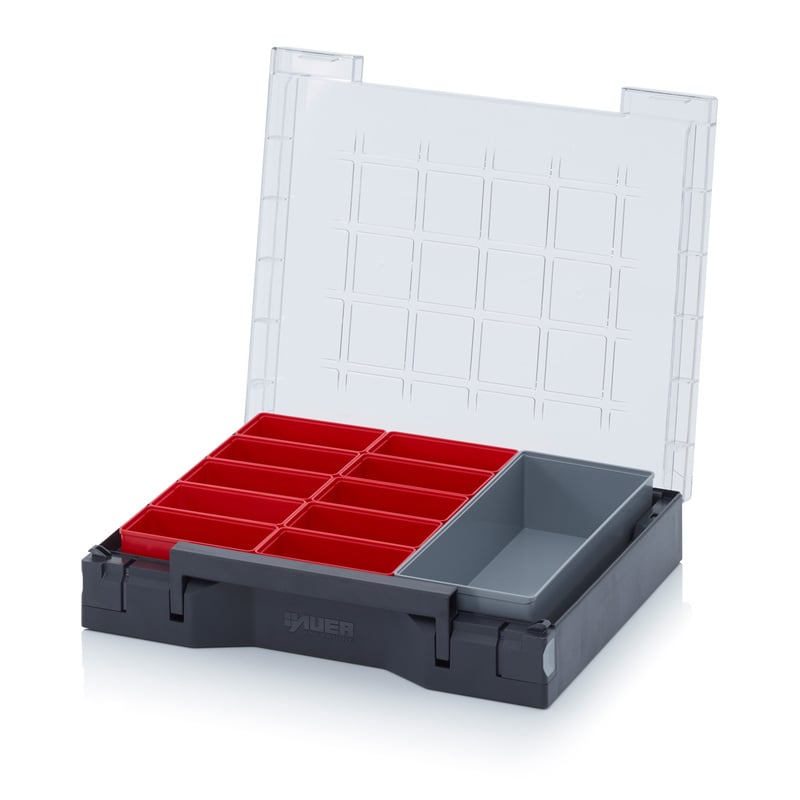 SB 353 B7. Sortimentsbox bestückt 35x29,5 cm