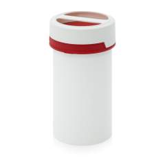 SC AG 2.0-119 F3. Screw-top jars with comfort handle, White pail, red lid