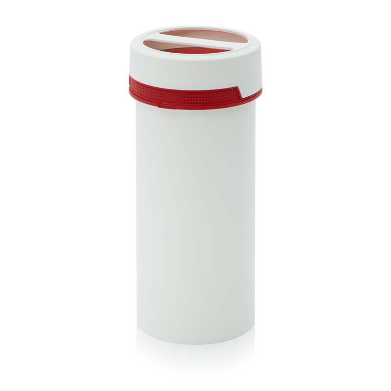 SC AG 2.5-119 F3. Screw-top jars with comfort handle, White pail, red lid