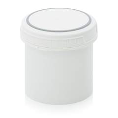 SC I 0.65-99 F6. Screw-top jars Basic, White pail, white lid