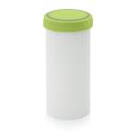 SC I 2.5-119 F1. Screw-top jars Basic, White pail, green lid