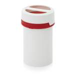 SC IG 1.0-99 F3. Screw-top jars with comfort handle, White pail, red lid