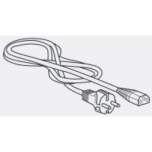 SCHOTT 400054. Mains cable CH for KL1500 HAL / KL1600 LED / KL 2500LED / KL 2500 LCD, 5A, L = 1.8 m