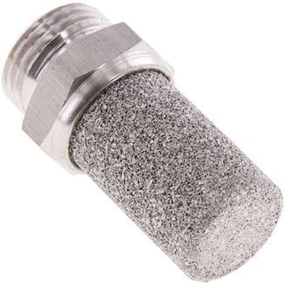 SD 12 ES. Schalldämpfer G 1/2", Edelstahl