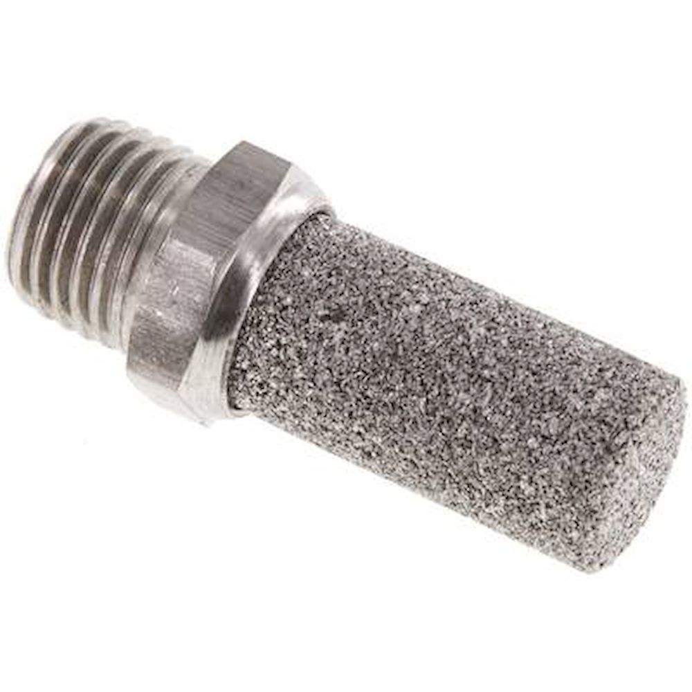 SD 14 ES NPT. Schalldämpfer NPT 1/4", Edelstahl