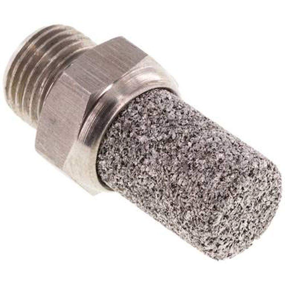 SD 18 ES. Schalldämpfer G 1/8", Edelstahl